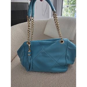 Gianni Notaro Italian Leather Vintage Tote Shoulder Bag Made In Italy